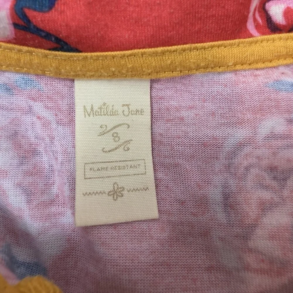 Matilda Jane Sleepyhead PJ Gown Nightgown Choose Your Own Path Pajamas Size 8